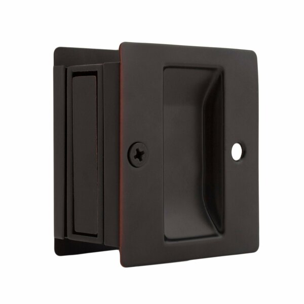 Weslock Pocket Door Lock, Steel, Brown 00527X1X1